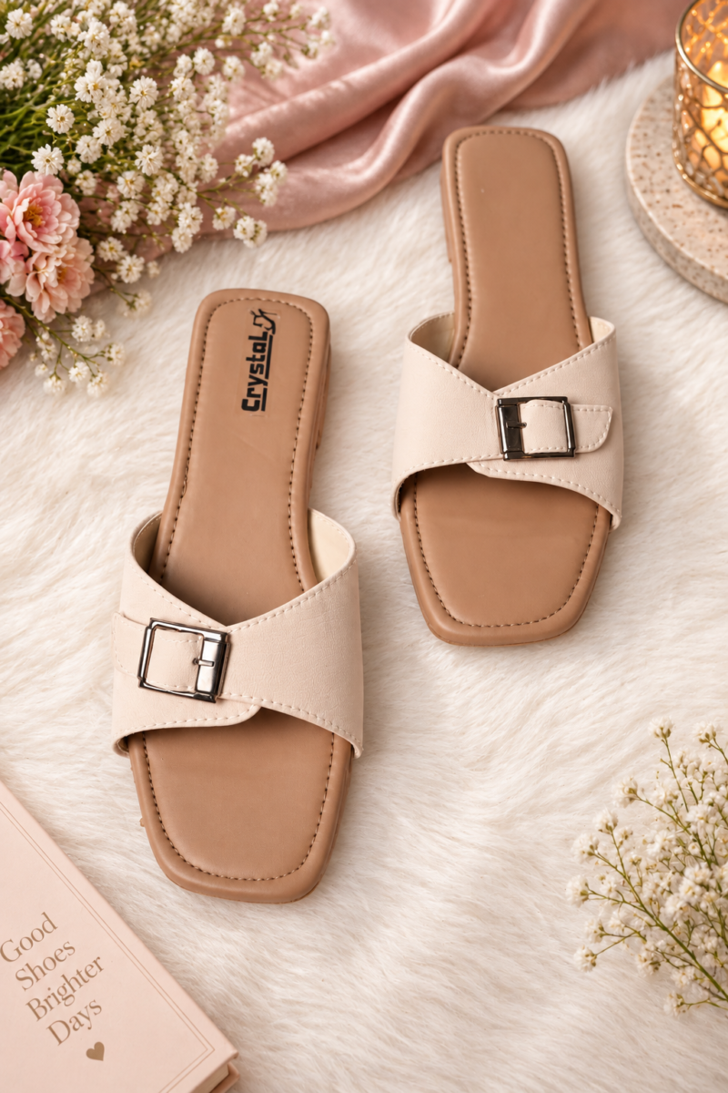 Belt Slide Sandal Flip-Flop